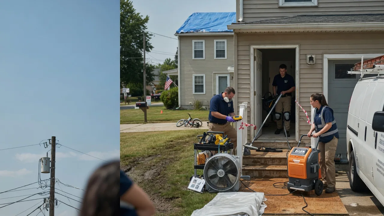 Water Damage Repair in Warden, WA near me